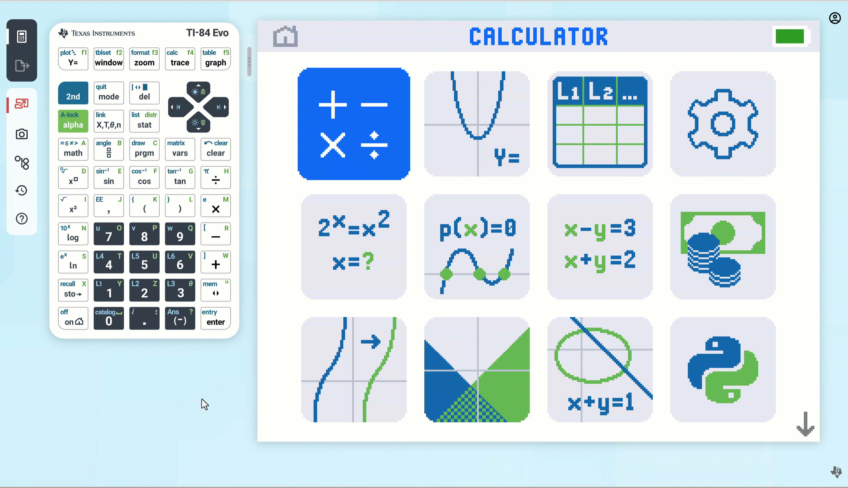 Solving systems of equations